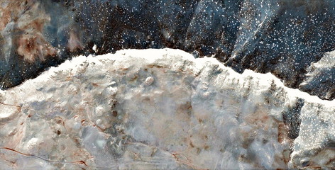 mountains of the moon,  abstract photography of the deserts of Africa from the air, aerial view of...