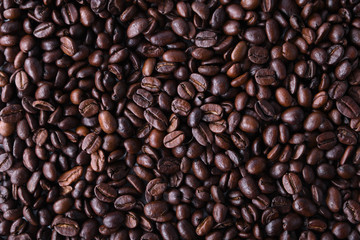  Coffee beans isolated on white background