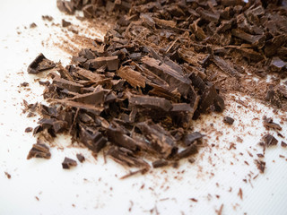 きざんだチョコレート　バレンタインデー