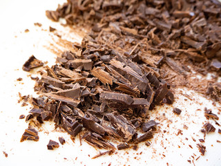 きざんだチョコレート　バレンタインデー