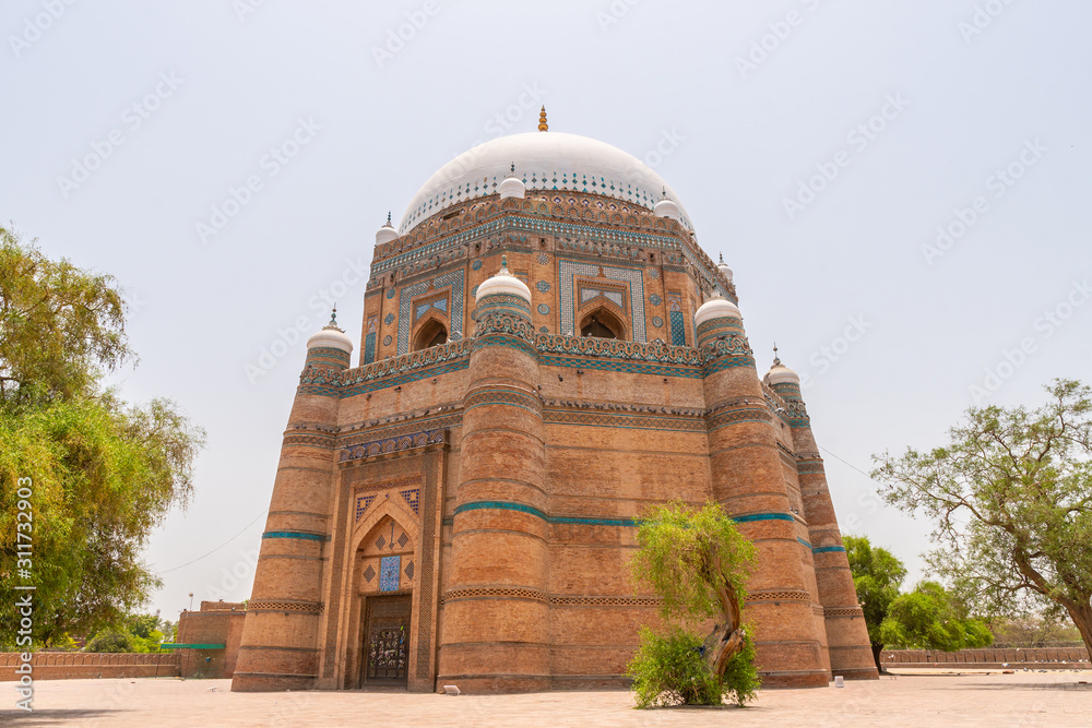 Sticker Multan Shah Rukn-e-Alam Tomb 72