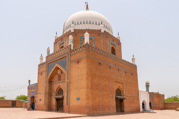 Fototapeta na wymiar Multan Darbar Hazrat Bahauddin Zakariya Multani Tomb 77