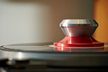 Record player background, no vinyl