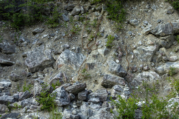 Black stone marble texture