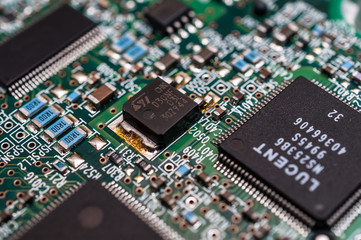 Hard Disk Macro - Festplatte Makro 