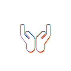 Obraz premium Hands - App Icon
