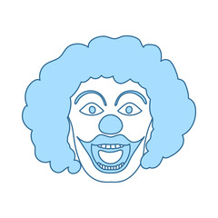 Party Clown Face Icon