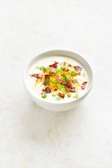 Creamy potato soup