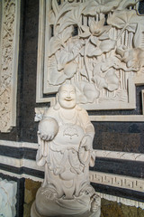 A beautiful view of statue in temple, Bali, Indonesia.