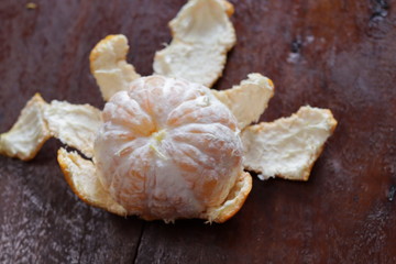 Obraz na płótnie Canvas Fresh Orange fruits isolated on white background