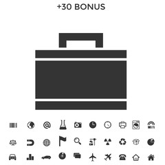 business bag icon vector illustration for website and design icon