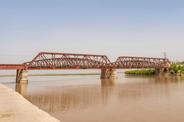 Obraz premium Sukkur Bridge 40