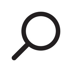 Search vector icon, simple sign for web site and mobile app.