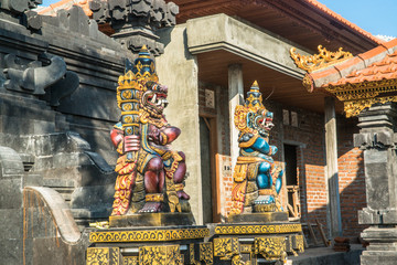 A beautiful view of Tanah Lot temple in Bali, Indonesia