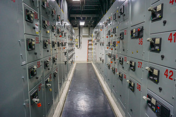 Electrical panel board motors control