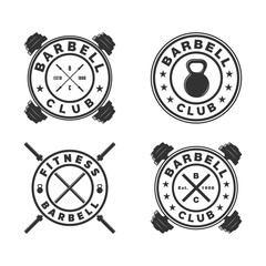 set of vintage and badge logo, icon and template