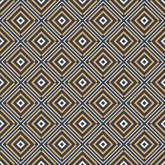 Gardinen Nahtloses Muster der abstrakten Rauten. Vektorfarbhintergrund. © Andrey