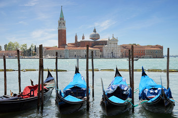 Gondeln in Venedig