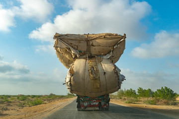 Heavily Overloaded Trucks 03