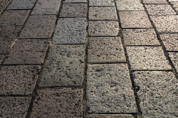 close up photo of stone pavement