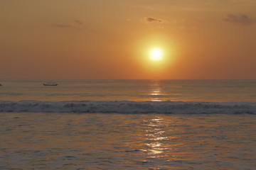 A beautiful view of temple and nature in Bali, Indonesia.