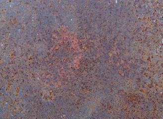Old metal iron rust background and texture