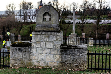 grób na cmentarzu wojskowym nr 297 z I WŚ