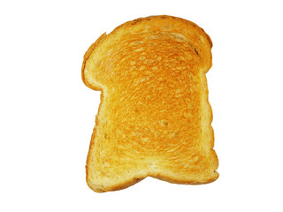 Toast Bread isolated on white background