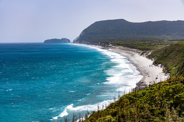Obraz premium beach view in Niijima island Japan