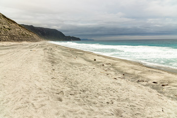 beach in Niijima island Japan