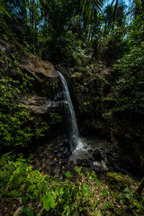 A beautiful view of Goa Gajah temple in Bali, Indonesia
