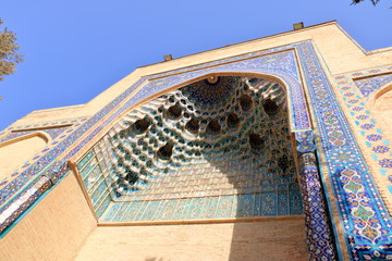Obraz premium Gur-e Amir Mausoleum in Samarkand, Silk Road