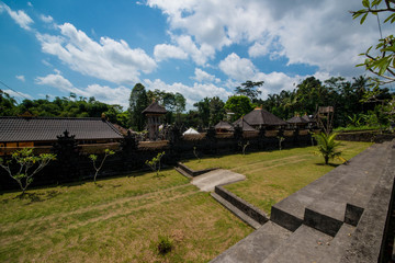 A beautiful view of hindu temple in Bali, Indonesia.