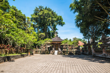A beautiful view of hindu temple in Bali, Indonesia.
