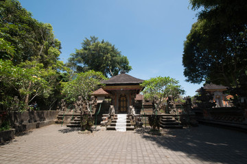 A beautiful view of hindu temple in Bali, Indonesia.