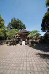 A beautiful view of hindu temple in Bali, Indonesia.