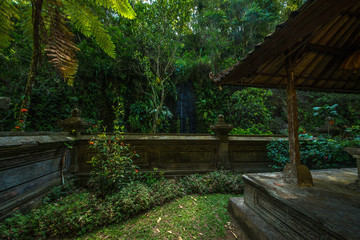A beautiful view of waterfall in Bali, Indonesia. © joseduardo