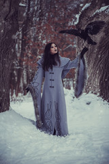 Fairytale of young woman