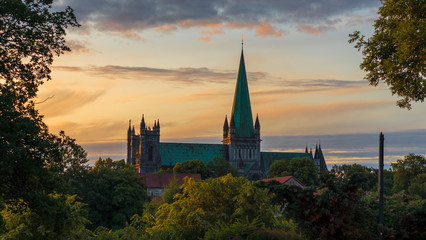 Nidaros Cathedral in Trondheim 17july2019