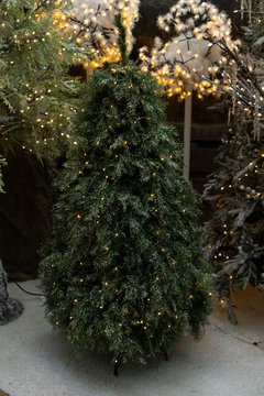 Arbol de navidad para la venta con decoraci&oacute;n artificial de pino no real ecol&oacute;gicos y realistas