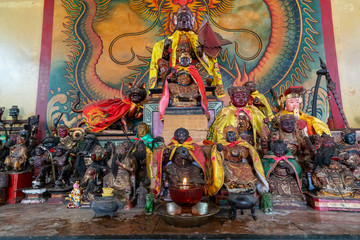 Taoist temple in Pulau Ketam island, Malaysia