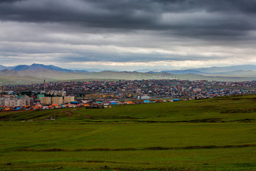 mongolie paysages de la steppe