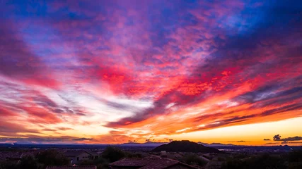 Foto op Aluminium Arizona zonsondergang © phillips