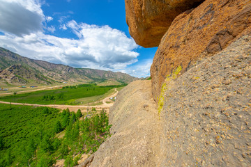 mongolie paysages de la steppe