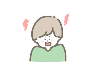 Angry boy