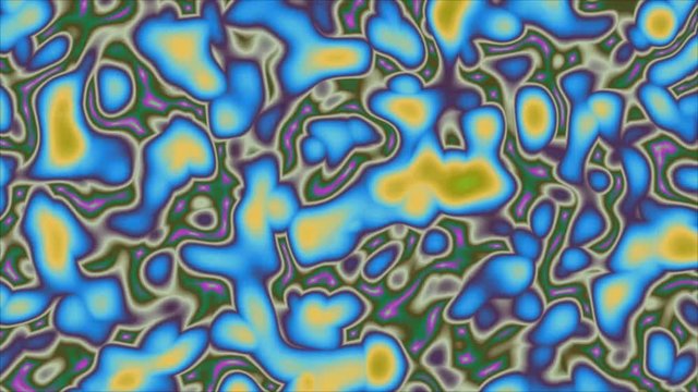 Dynamic Spectral Teal And Olive Insane Amazing Gaussian Curve From Fluctuating Shades