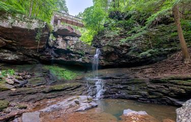 Unamed Falls on Daniel Creek, Cloudland Canyon State Park, Georgia	