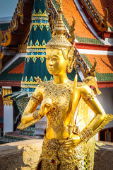Fototapeta premium A beautiful view of Grand Palace in Bangkok, Thailand.