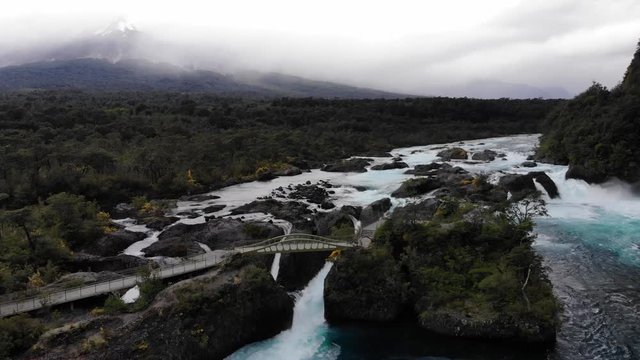 south of Chile River - Parque Nacional Conguillio