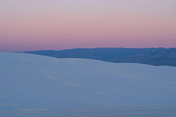 desert scene at sunset